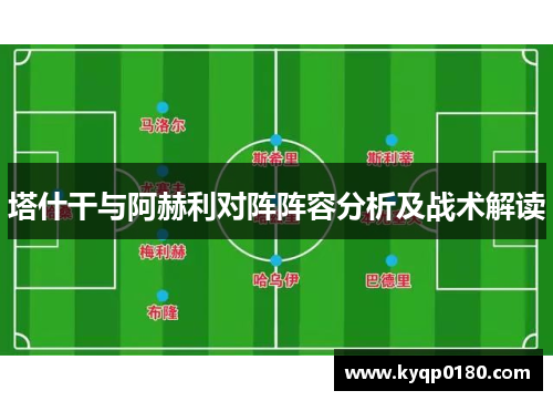 塔什干与阿赫利对阵阵容分析及战术解读